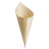 Wooden Serving Cone 85x45mm (Pack of 50)