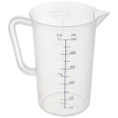 Polypropylene Graduated Measuring Jug 500ml