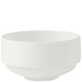 Steelite Monaco White Unhandled Stacking Soup Cup 285ml/10oz (Pack of 36)