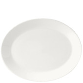 Steelite Monaco White Oval Coupe Plate 28cm/11" (Pack of 12)