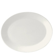 Steelite Monaco White Oval Vogue Plate 33cm/13" (Pack of 12)