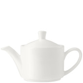 Steelite Monaco White Vogue Teapot 425ml/15oz (Pack of 6)