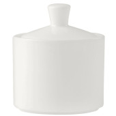 Steelite Monaco White Vogue Covered Sugar Pot 228ml/8oz (Pack of 6)