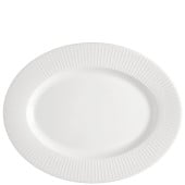 Steelite Willow White Oval Plate 33cm/13" (Pack of 12)