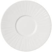 Steelite Alina White Gourmet Small Well Plate 28.5cm/11.2" (Pack of 6)