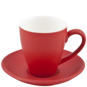 Bevande Cono Cappuccino Cup 200ml/7oz Rosso (Pack of 6) 978242