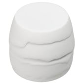 Costa Verde Terra White Round Podium 10cm/4" (Pack of 4)