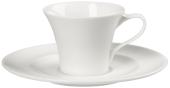 Porland Academy A133917 Double Well Saucer 15cm/6inch x 6