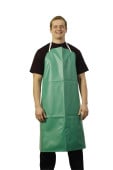 Heavy Duty PVC Apron Waterproof Reusable Green