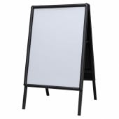 A-Frame Pavement Sign Snap Frame Poster A2 Black