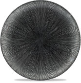 Studio Prints Agano Black Evolve Coupe Plate 10.25"