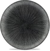 Studio Prints Agano Black Evolve Coupe Plate 11.25"