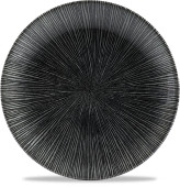 Studio Prints Agano Black Evolve Coupe Plate 6.5"