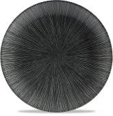 Studio Prints Agano Black Evolve Coupe Plate 8.67"