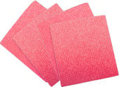 Antibacterial Sponge Cloth Red (Pack of 5)