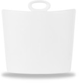 Churchill Alchemy Ambience White Oval Covered Sugar Bowl 9cm 17cl
