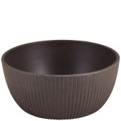 GenWare Melamine Black Aria Buffet Bowl 17 x 7.5cm