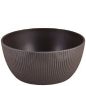 GenWare Melamine Black Aria Buffet Bowl 23 x 10.5cm