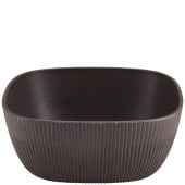 GenWare Melamine Black Aria Square Buffet Bowl 25cm/9.84"
