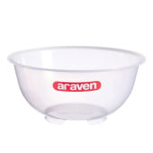 Araven Polypropylene Mixing Bowl Clear 4.5 Litre
