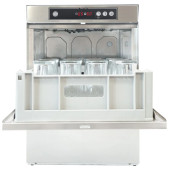 Asber Tech Glasswasher 400mm Basket with Integrated Softener & Drain Pump