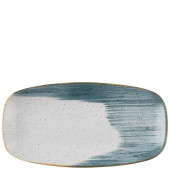 Churchill Stonecast Accents Blueberry Chefs’ Oblong Plate 30 x 15.3cm/11.75 x 6" (Pack of 12)