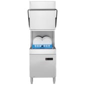 Sammic Active Commercial Passthrough Dishwasher 500mm With Break Tank & Internal Water Softener (Opened)