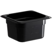 GN 1/6 Black Polycarbonate Gastronorms