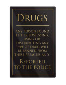 Traditional Bar Notices - Drugs
