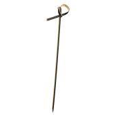 Bamboo Black Knotted Skewer 12cm (Pack of 100)