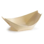 Pinewood Serving Boat 8.5x5.5cm (Pack of 50)