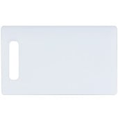 White Bar Chopping Board Low Density With Handle 10 x 6 x 0.5"