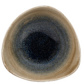 Stonecast Aqueous Blue Triangle Bowl 18.5cm 37cl