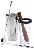 BarCraft Four Piece Mojito Cocktail Gift Set