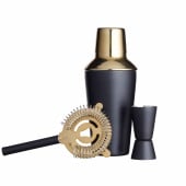 BarCraft Three Piece Cocktail Set 500ml/ 17.5oz