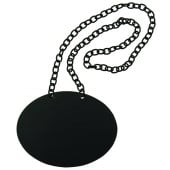 Tablecraft Chalkboard Necklace For Glass Beverage Dispensers