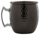 Gun Metal Barrel Mug Hammered Large 550ml / 19.25oz
