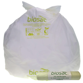 Compostable Biodegradable Food Waste Sacks 870x1200mm 140 Litre (Pack of 100)