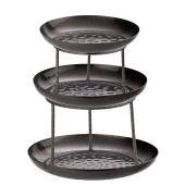 Vintage Black Seafood Serving Tower