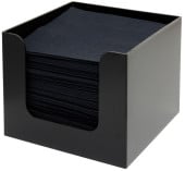 Black Plastic Napkin Holder 