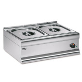 Lincat BM7XA Silverlink 600 Electric Counter-top Bain Marie Dry Heat Gastronorms Base + Dish Pack 750mm