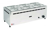 Parry LPG Wet Bain Marie (6 x 1/4 GN)
