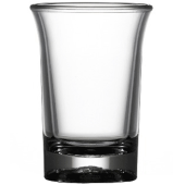 Reusable Polycarbonate Flare Shot Glasses 25ml/1oz CE/UKCA Marked (Pack of 24)
