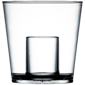 Reusable Polycarbonate Bomber Shot Glass 25ml CE Marked (Pack of 6)