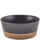 GenWare Kava Black Stoneware Bowl 15.5cm/6" (Pack of 6)