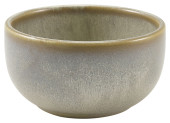 Terra Porcelain Matt Grey Round Bowl 11.5cm x 6
