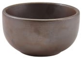 Terra Porcelain Rustic Copper Round Bowl 11.5cm x 6