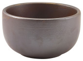 Terra Porcelain Rustic Copper Round Bowl 12.5cm/4.92" 500ml/16.8oz (Pack of 6)