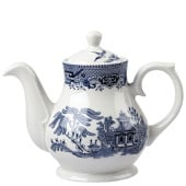 Churchill Vintage Prints Blue Willow Sandringham Teapot 420ml/14.78oz (Pack of 4)
