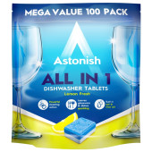 Astonish All In 1 Dishwasher Tablets (Pack of 100)